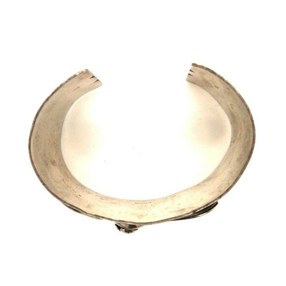 VTG‎ Estate Modernist Designed Large Cuff Bracelet! 112 - Picture 6 of 6